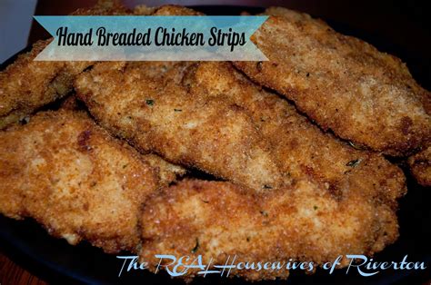 Hand Breaded Chicken Strips - Creative Housewives