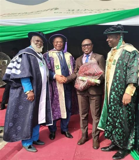 Imo varsity confers doctorate degree on NCDMB boss