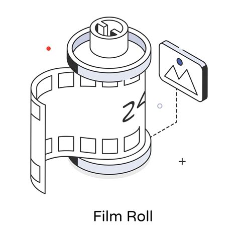 Trendy Film Roll 20613530 Vector Art at Vecteezy