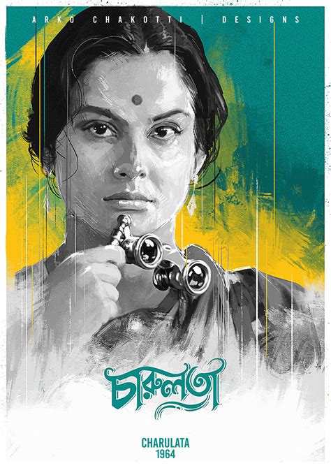 Satyajit ray filmography posters on Behance