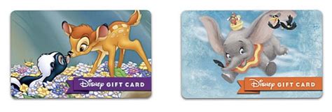 New Designs For ShopDisney Gift Cards! | Chip and Company