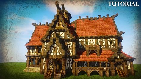 Minecraft: Medieval Tavern/Inn Tutorial | Minecraft castle, Minecraft ...