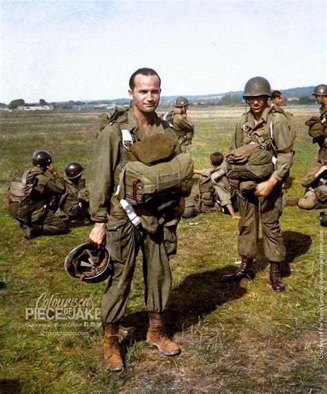 WW2 Colourised Photos on Instagram: “Lt. Col. Ronald Speirs, one of the toughest soldiers in ...