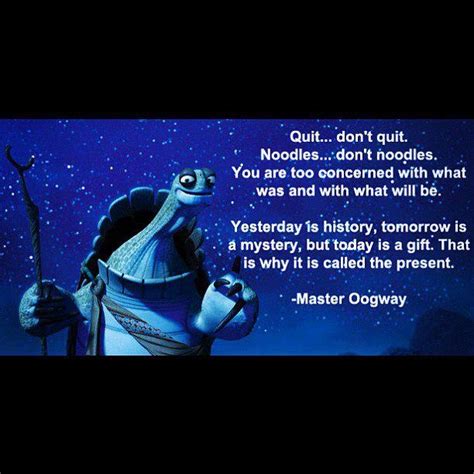 Kung Fu Panda - Master Oogeway is one of my favorites | Kung fu panda quotes, Master oogway ...