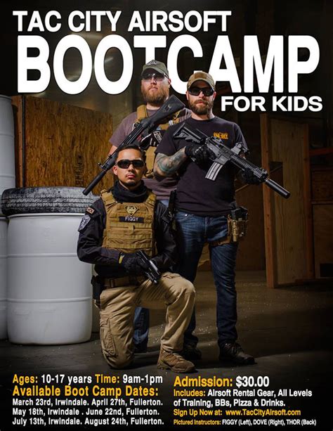 Tac City Airsoft Kids Boot Camp | Popular Airsoft