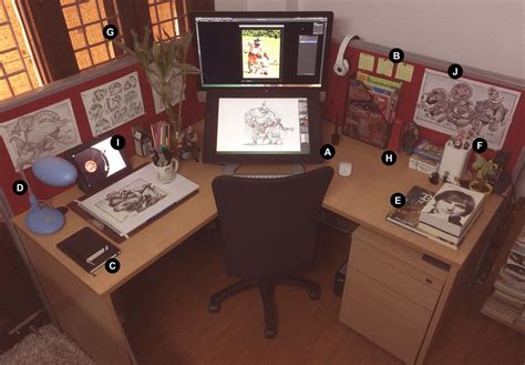 Workstations - Your podium for Creativity by kshiraj on DeviantArt | Diseño de estudio en casa ...