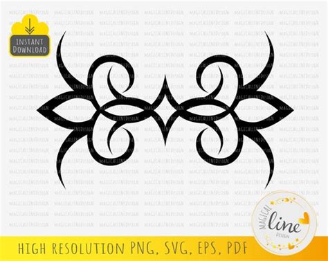 Tribal Swirls Svg Ethnic Art Eps Tribal Racing Design - Etsy