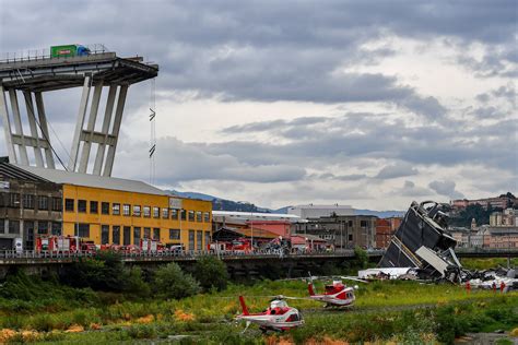 In Italy Bridge Collapse, Both Design and Upkeep Are Under Suspicion - The New York Times