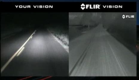 FLIR Brings Night Vision Systems to Any Car - autoevolution