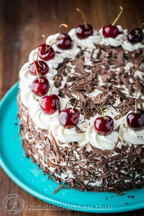 Black Forest Cake Recipe, German Chocolate Cake