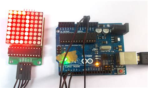Arduino 8x8 LED Matrix Project with Circuit Diagram & Code
