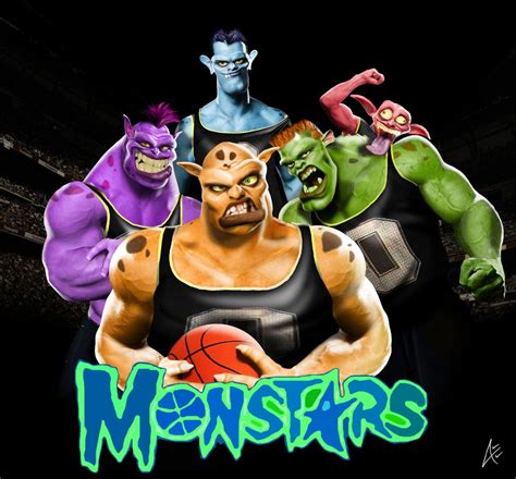 The Monstars -Space Jum by Andersiano.deviantart.com on @deviantART | Monster design, Space jam ...