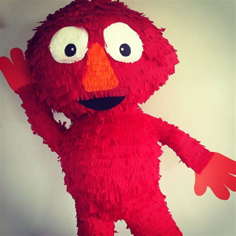 Everybody loves Elmo piñata www.pinataspinatas.com | Elmo pinata, Baby ...