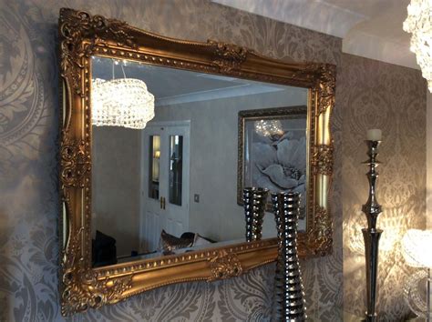 20 Ideas of Gold Ornate Mirrors