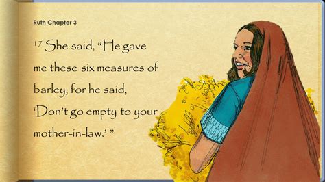 Ruth 3:1 - 18 - The Story of Ruth (Part 3) - PnC Bible Reading ...