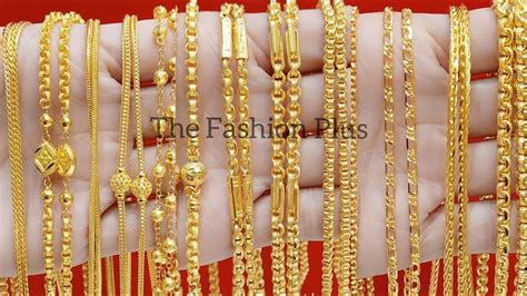 Incredible Collection of Full 4K Gold Chain Design Images for Ladies ...