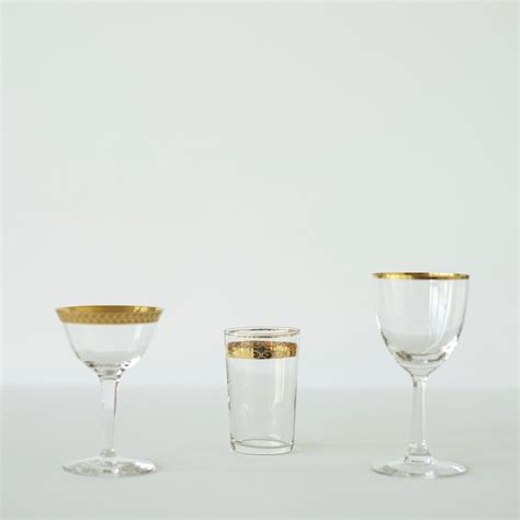 Vintage Juliette Aperitif Glasses | Set Collections