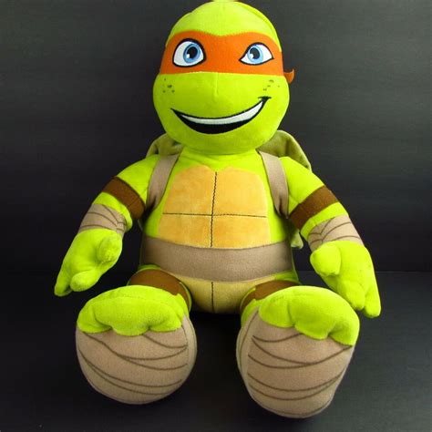 Build A Bear Teenage Mutant Ninja Turtle Michelangelo 19" Plush TMNT nickelodeon # ...