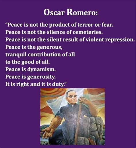 Remembering Oscar Romero During Lent. #lent #oscarromero | Oscar romero quotes, Oscar romero ...