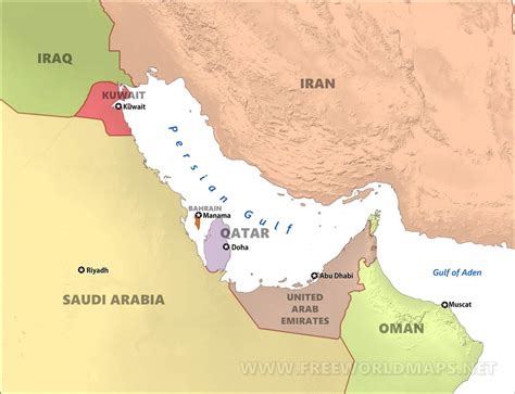 Persian Gulf War Maps