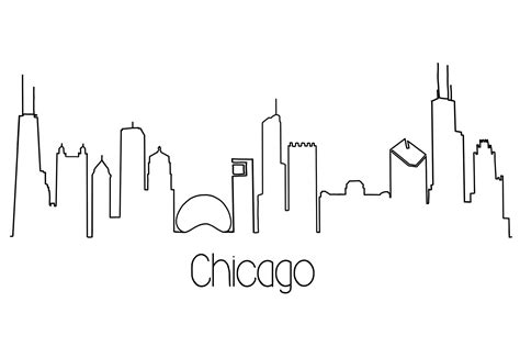 Chicago Clipart Jpg Skyline