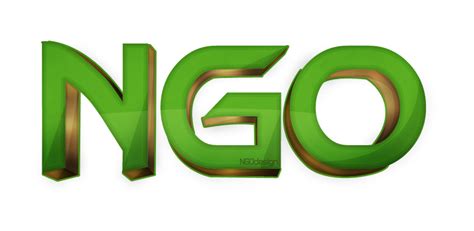 NGO 3D logo V2 by NGO-design on DeviantArt