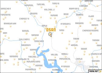 Osan (Korea, South) map - nona.net