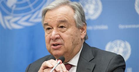 United Nations Secretary-General António Guterres Message for Education ...