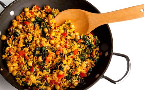 Brown Rice & Chickpea Paella | Cook for Your Life