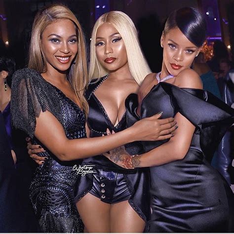 Love these edits 😍 #nickiminaj #cardib #beyonce #rihanna | Rihanna ...