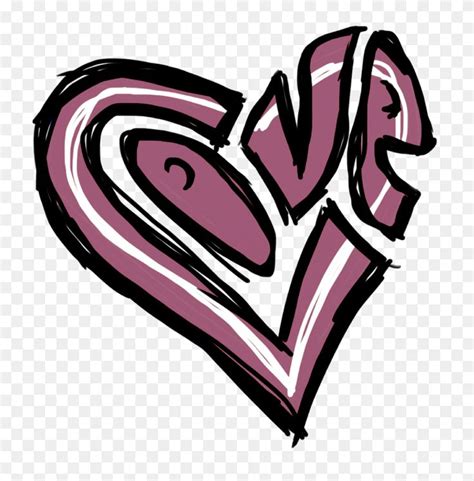 1060x1079 Drawing Graffiti Heart Clip Art - Black Heart Clipart | Graffiti heart, Graffiti ...