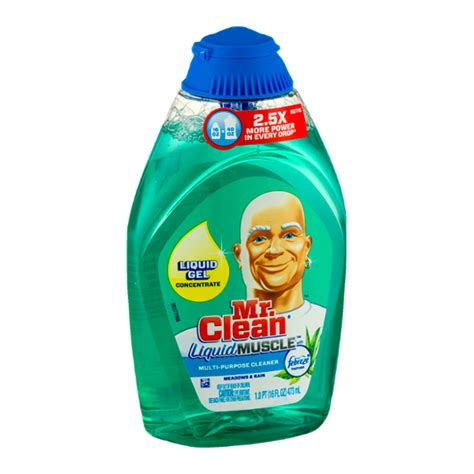 Mr. Clean Liquid Muscle Multi-Purpose Cleaner with Febreze Meadows ...