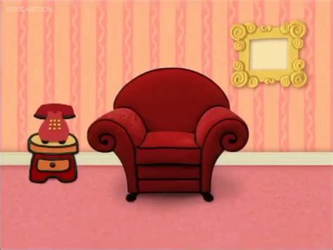 Blue's Clues Living Room | Blues clues, Blue’s clues, Thinking chair