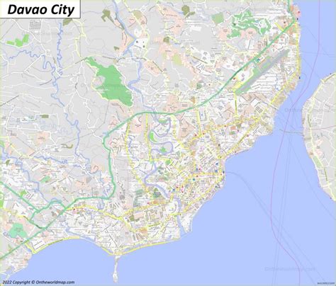 Davao City Map | Philippines | Discover Davao City with Detailed Maps