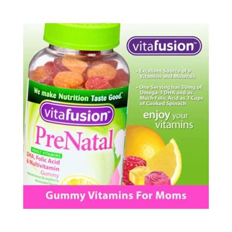 Vitafusion Prenatal, Gummy Vitamins, 90-Count | Sugarblockerz.com