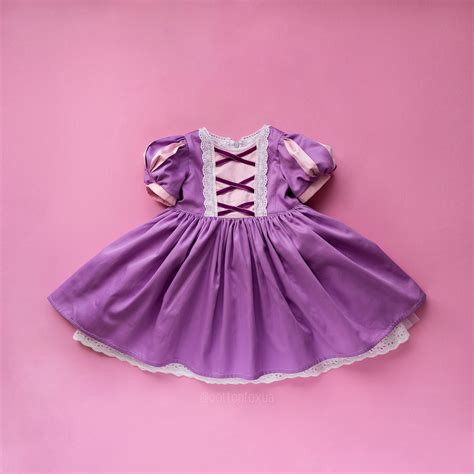 Rapunzel Girls Dress, Rapunzel Baby Costume, Tangled Halloween Costume ...