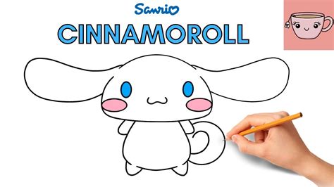 How To Draw Cinnamoroll | Sanrio | Cute Puppy Dog | Easy Step By Step ...