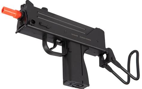 Well CO2 Plastic Uzi Airsoft Pistol, Black | Airsoft Station