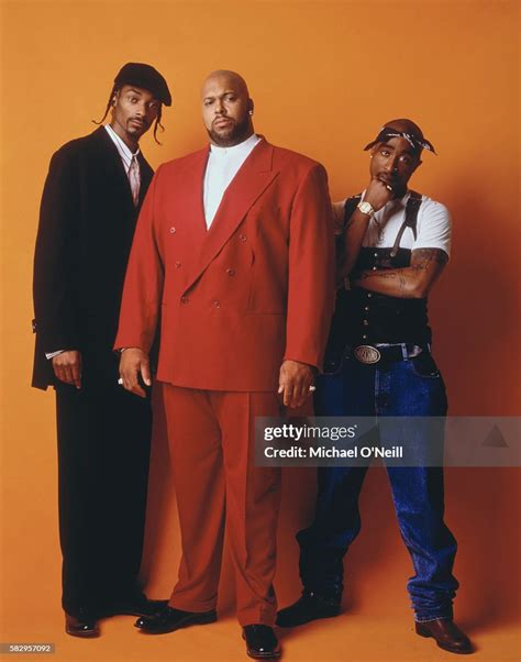 Snoop Dogg, Suge Knight and Tupac Shakur NY Times Magazine, 14th... News Photo - Getty Images