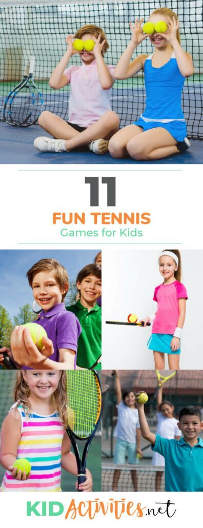 11 Fun Tennis Games for Kids - Tennis Drills for Kids