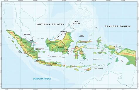 Peta Indonesia Yang Lengkap Dan Jelas - IMAGESEE