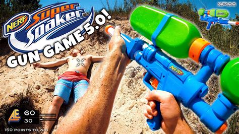 NERF GUN GAME | SUPER SOAKER EDITION 5.0 (Nerf First Person Shooter) - YouTube