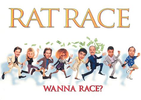 Rat Race movie advertising postcard | Topics - Advertising, Postcard ...