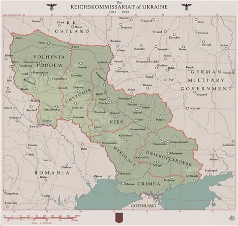 The Reichskommissariat of Ukraine by zalezsky on DeviantArt