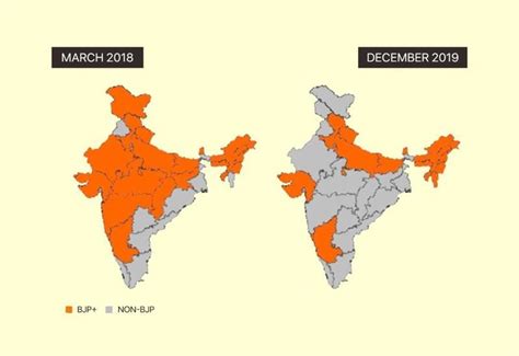 Bjp Ruled States In India Map 2024 - United States Map