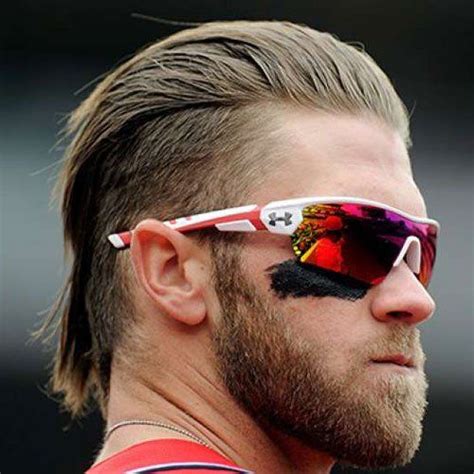 15 Best Bryce Harper Haircuts (2024 Update) | Mullet haircut, Mullet ...