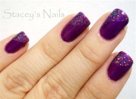 * Stacey's Nails *: Day 6: VIOLET nails