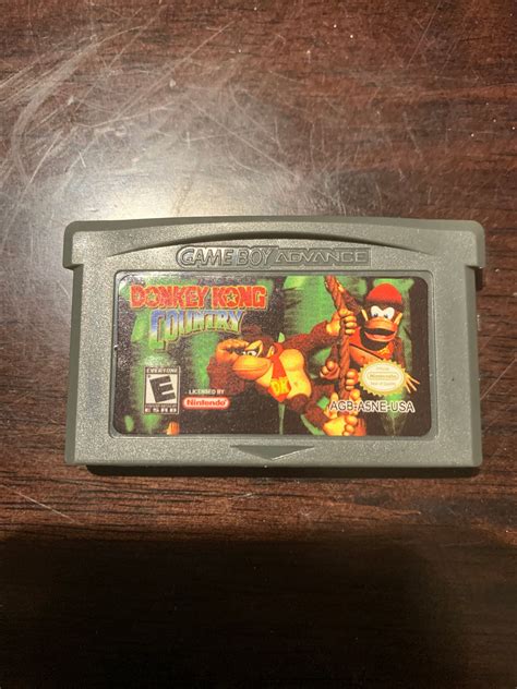 Donkey kong country nintendo game boy advance gba GAME | Etsy