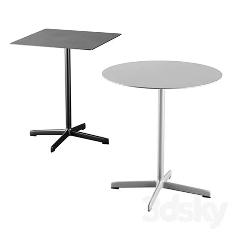 Hay Neu Table & High Table 3DModel - 3DSKY Decor Helper