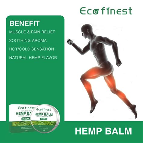 Hemp Balm Salve Cream Muscle Pain Relief with 2500mg Herbal Supplemant Health99-in Massage ...